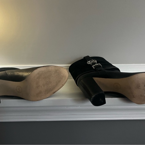 Michael Kors Fulton -  suede/leather ankle booties size 7 - Picture 5 of 11